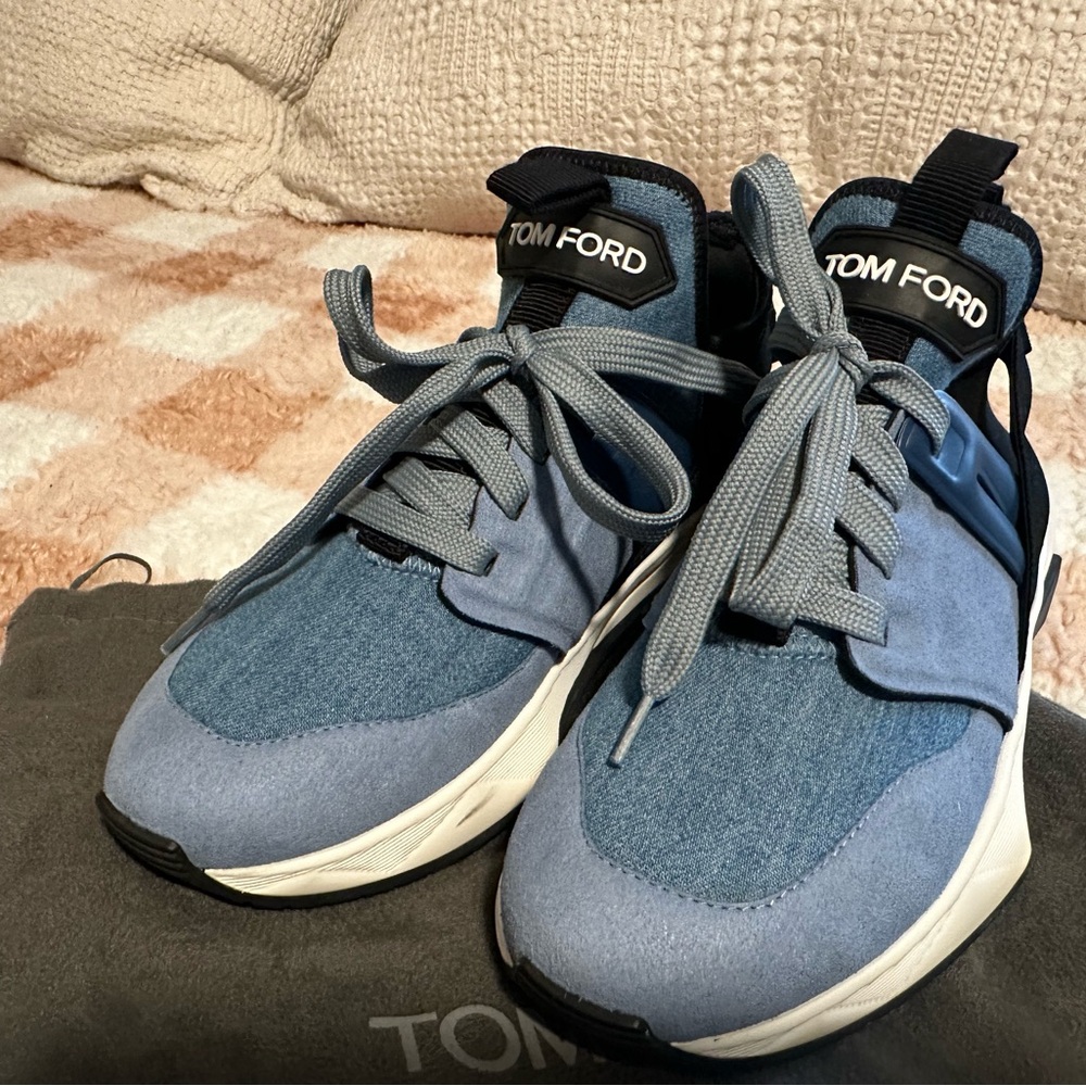 Tom Ford Jago Sneake with Denim/Suede